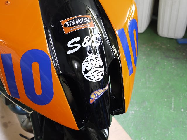 ＫＴＭ６９０ＤＵＫＥの作業、⑤。