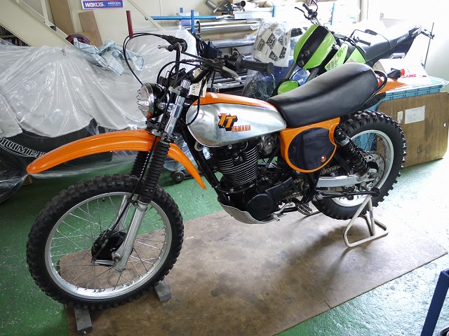 ヤマハ・ＴＴ５００、　イロイロ作業。