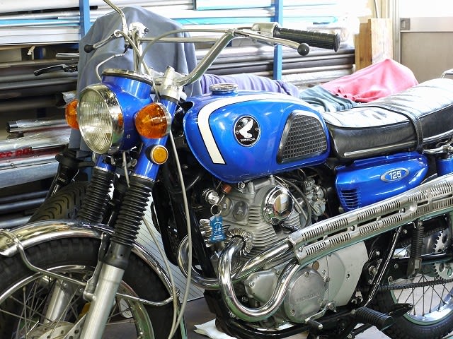 ホンダ・ＣＬ１２５K　直して乗ってます話。